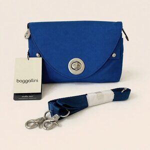Baggallini Seville Mini Convertible Bag NWT Cobalt Crossbody Waist Pack